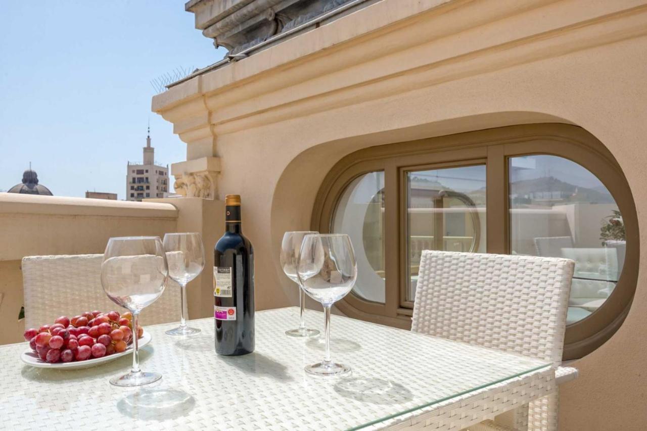 Felix Saenz Penthouse In Malaga By Solaga Holiday Homes Exteriör bild
